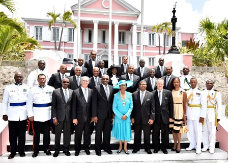 Official Opening Of Parliament Cabinet Ministers Photographed