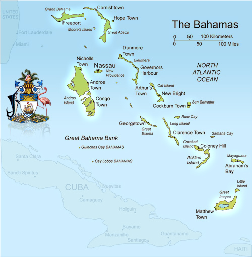 map of bahamas island The Bahamas Government Details map of bahamas island